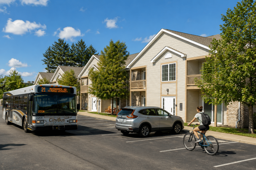 Apartments Near Purdue with Free Parking